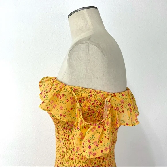 Lovers + Friends- Cendall Floral Mini Dress Medium - Picture 6 of 11